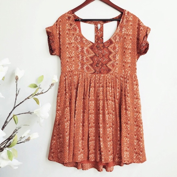 Free People Dresses & Skirts - Free People Sundown Babydoll Dress - Beautiful